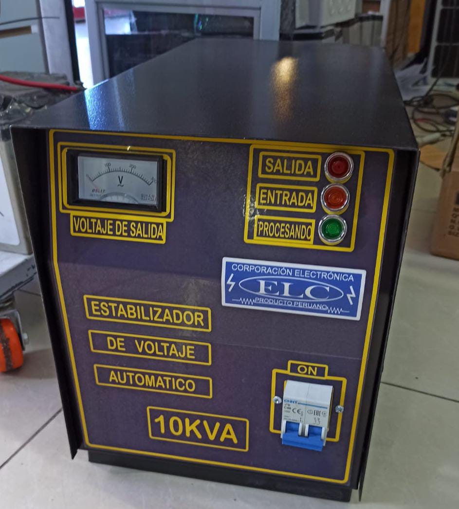 Estabilizador de voltaje SOLIDO 10KVA