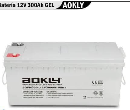 Batería GEL AOKLY 12V 300Ah